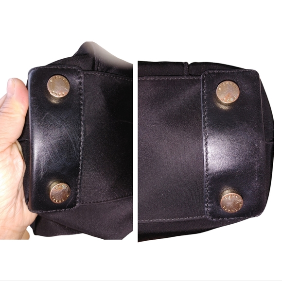 Michael Kors Nylon Leather Tote Bag - Picture 8 of 16